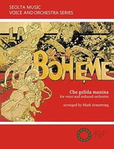Che gelida manina (from 'La Bohme') Orchestra sheet music cover